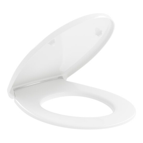 V&B Abattant WC Newo blanc, 36,8x44,5 cm, ovale, charnières à ES, S-C