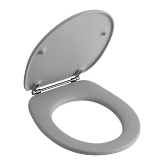 V&B Abattant WC O.NOVO Axe charnière inox, blanc