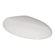 V&B Abattant WC Pure Stone avec charnières softclose inox, blanc