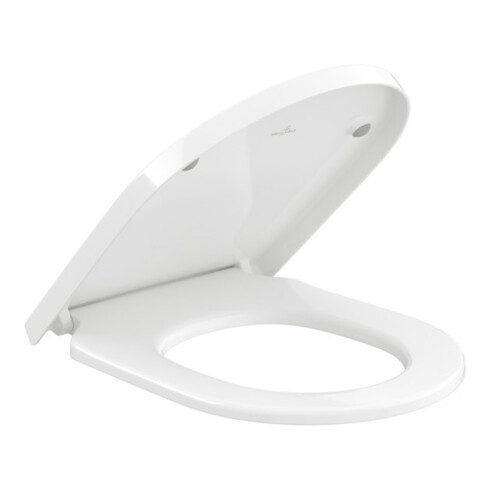 V&B Abattant WC Subway 3.0 charnière à droite, avec QuickRelease + SoftClose, blanc A-bac