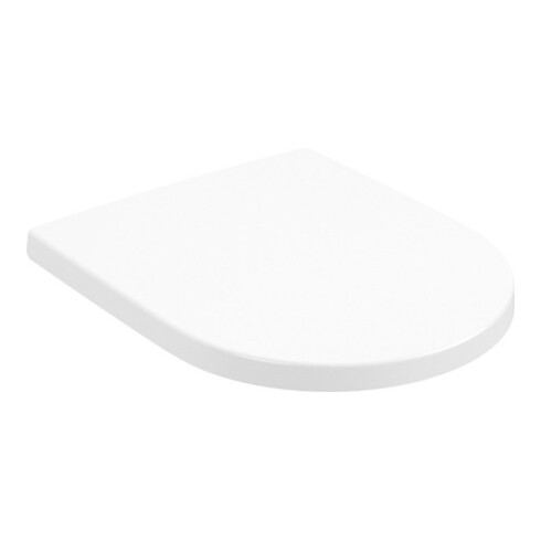 V&B Abattant WC Subway 3.0 Charnière a ES, avec QuickRelease + SoftClose, blanc C+