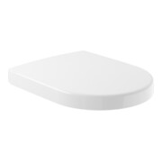 V&B Abattant WC VICARE blanc, charnières en acier inoxydable