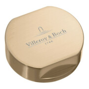 V&B Abdeckkappe ES, gold, rund, für Doppeldrehgriff
