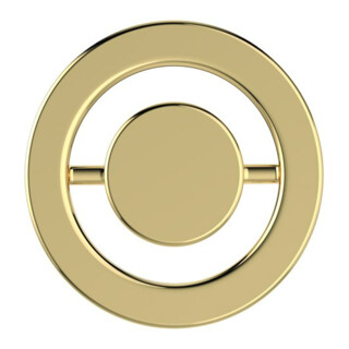 V&B Abdeckkappe Profi 40x40mm, für Überlauf, Gold