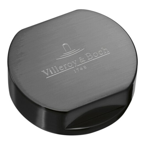 V&B Abdeckkappe rd, f Einzeldrehgriff, ES, anthracite
