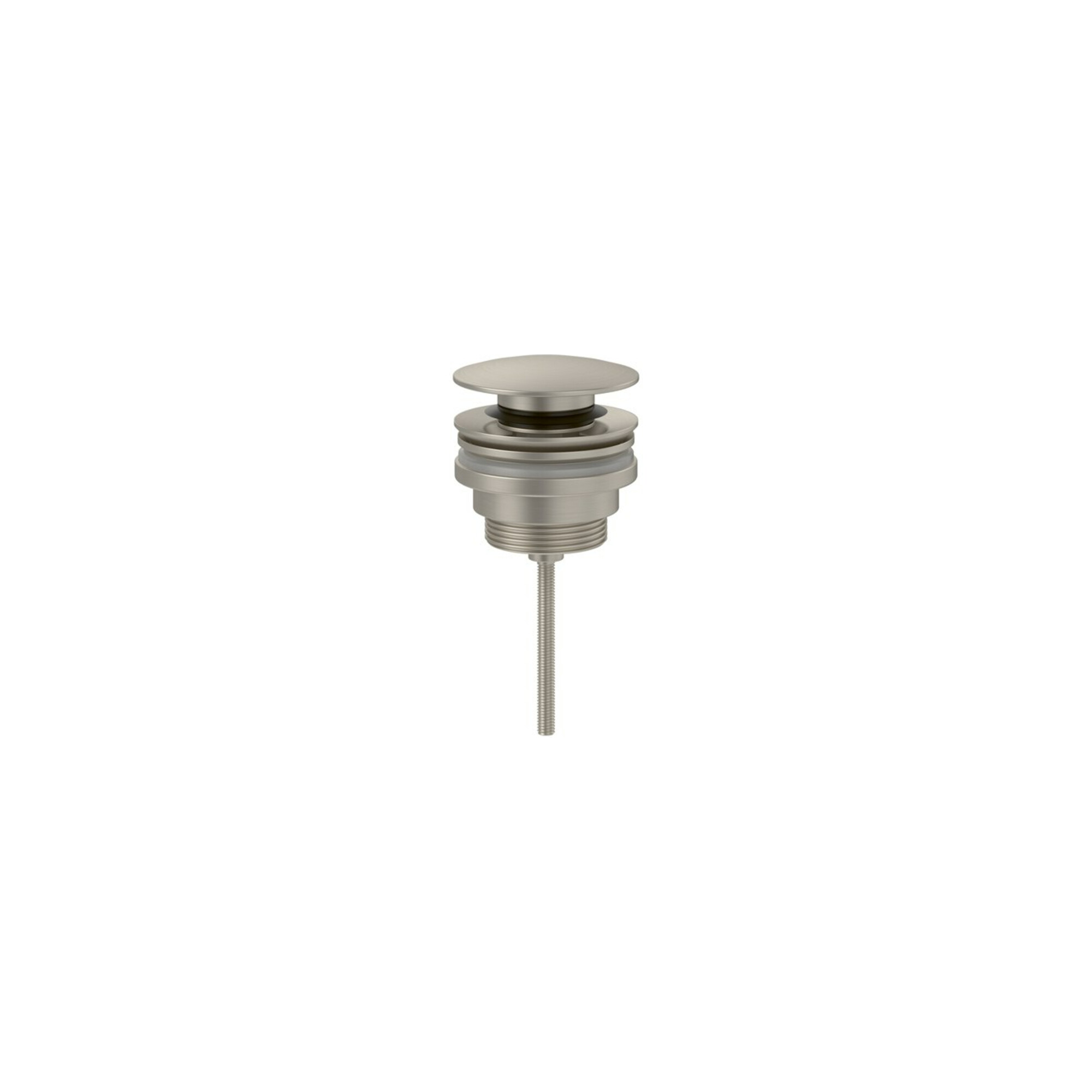 V&B Ablaufgarnitur Push Open universal, brushed nickel matt ; Villeroy & Boch