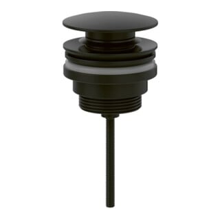 V&B Ablaufgarnitur Push Open universal, matt black