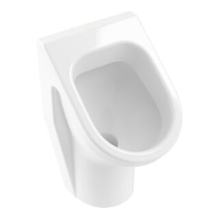 V&B Absaug-Urinal Architectura Zulauf verdeckt, mit Zielobjekt, weiß
