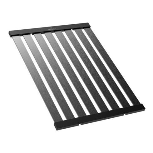 V&B Abtropfgitter faltbar 336x480mm aus Edelstahl Anthracite