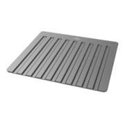 V&B Abtropfgitter Silikon, Edelstahl