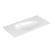 V&B Antao Meuble-lavabo 100x50 cm, angle, sans trop-plein, blanc C-plus-3
