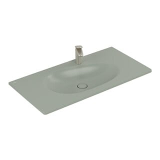 V&B Antao Meuble-lavabo 100x50 cm, chêne, 1 tiroir, sans robinet, morning grey C+