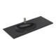 V&B Antao Meuble lavabo 120x50 cm, angle, 1 tiroir, sans plan, bleu C+-1