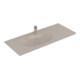V&B Antao Meuble-lavabo 120x50cm, chêne, 1 tiroir, ouverture douce, amande C+-1