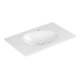 V&B Antao Meuble-lavabo 80x50 cm, angle, 1 mitigeur, sans trop-plein, blanc mat C+-3