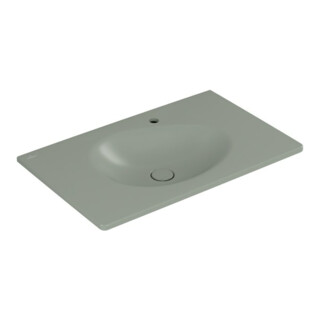 V&B Antao meuble-lavabo 80x50 cm, chêne, 1 tiroir, ouverture à gauche, morning grey C+