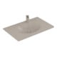 V&B Antao Meuble lavabo 80x50cm, angle, 1 trou, sans trop-plein, amande C+-4