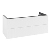 V&B Antao Meuble sous lavabo 118,8x50,4x49,3 cm, avec façade, blanc laqué-3