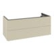 V&B Antao Meuble sous lavabo 118,8x50,4x49,3 cm, avec façade, gris mat avec laque-3