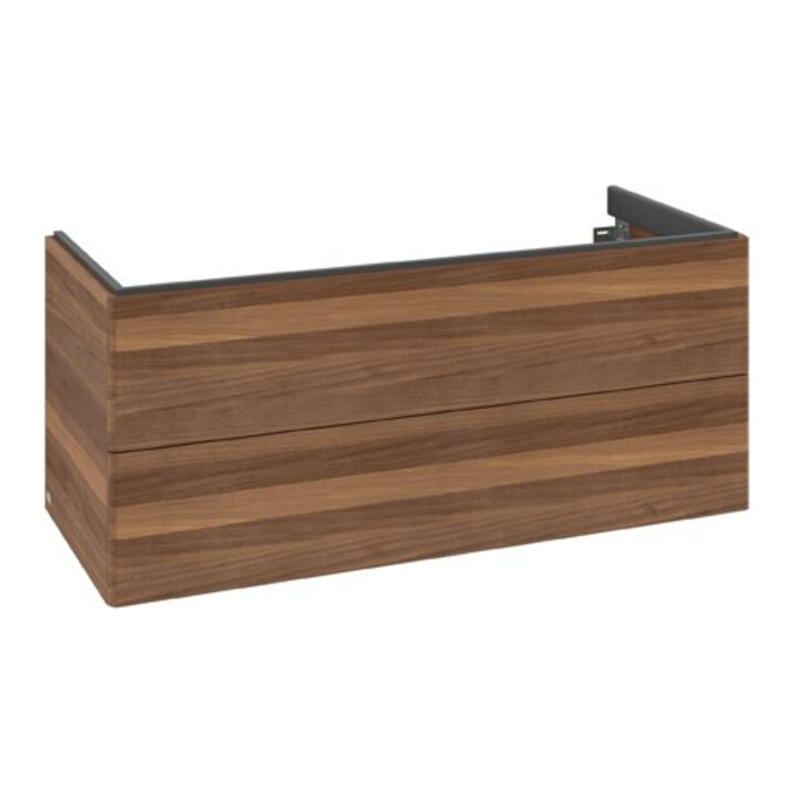V&B Antao Meuble sous lavabo 118,8x50,4x49,3 cm, sans façade, noyer chaud