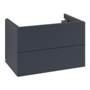 V&B Antao Meuble sous lavabo 78,8x50,4x49,6cm, avec façade, bleu mat avec laque