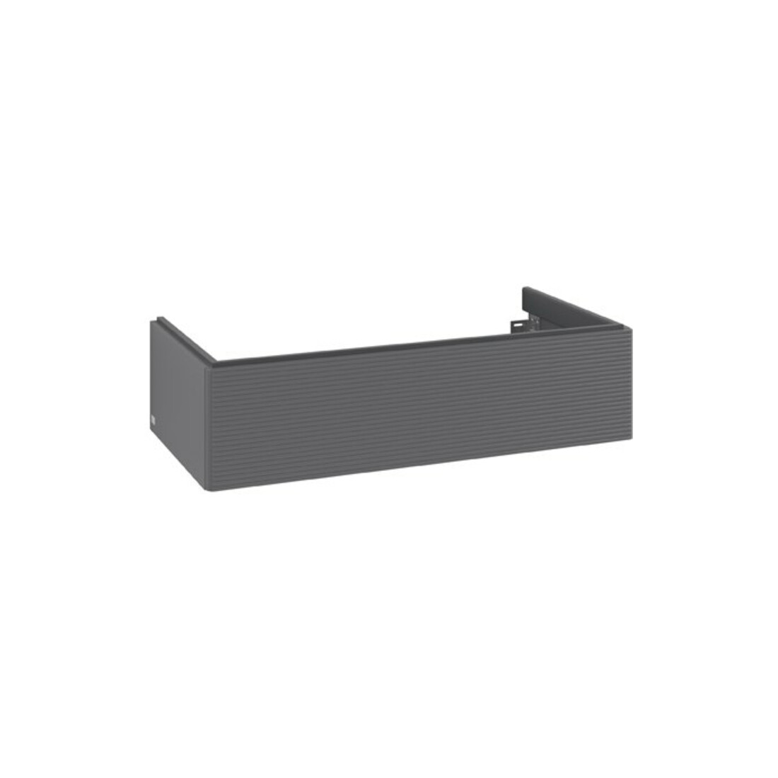 V&B Antao Meuble sous lavabo 98,8x25,6x49,3cm, anthracite mat, laqué