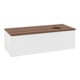 V&B Antao Meuble sous lavabo sans structure de façade 120x36x50cm, HL, WBP blanc mat avec laque-1