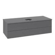 V&B Antao Meuble sous lavabo sans structure de façade 120x36x50cm, WBP Laqué, Anthracite m Laqué-3