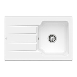 V&B Architectura 45 Évier, blanc alpin CeramicPlus