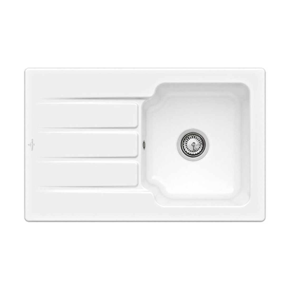 V&B Architectura 45 Évier, blanc alpin CeramicPlus