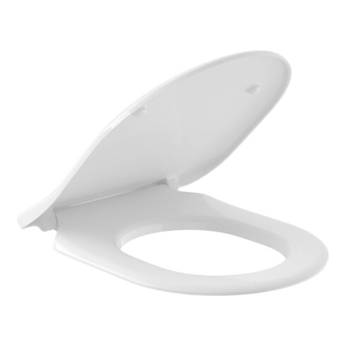V&B Architectura Abattant WC, charnières en acier inoxydable, blanc