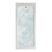 V&B Architectura Baignoire 1700x750x505mm rectangulaire avec système HE TP2 MT Blanc Alpin