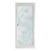 V&B Architectura Baignoire 1800x800x525mm rectangulaire avec système AC TP2 Blanc Alpin