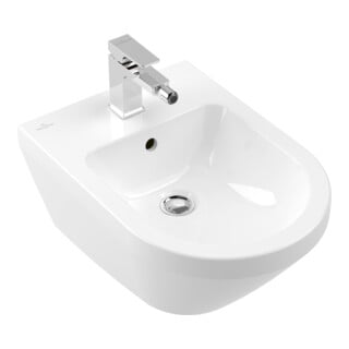 V&B Architectura Bidet mural 37x53 cm, suspendu, blanc C-plus