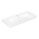 V&B Architectura Lavabo 100x44,5 cm, 1 trou robinet, avec trop-plein, blanc-1