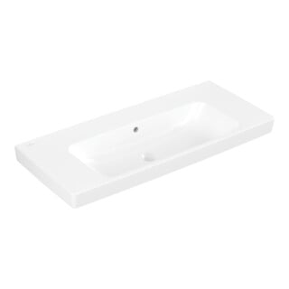 V&B Architectura lavabo 100x44,5 cm, avec trop-plein, blanc