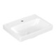 V&B Architectura Lavabo 55x42 cm, fermé, 1 trou robinet, sans trop-plein, blanc-1