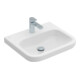 V&B Architectura Lavabo 55x47 cm, 1 trou robinet, sans trop-plein, blanc C-plus-1