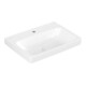 V&B Architectura Lavabo 60x44,5 cm, 1 trou robinet, sans trop-plein, blanc C-plus-1