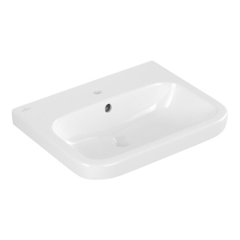V&B Architectura Lavabo 60x47 cm, blanc C+, 1 trou robinet, avec trop-plein