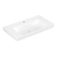 V&B Architectura Lavabo 80x44,5 cm, 1 trou robinet, sans trop-plein, blanc C-plus-1