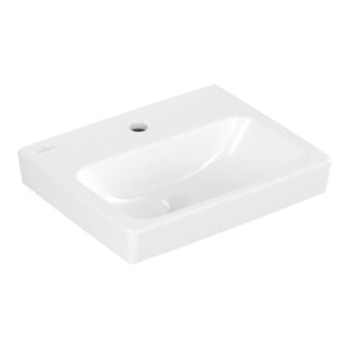V&B Architectura Lavabo à main 45x36,5 cm, B avec 1 robinet, sans trop-plein, blanc C+