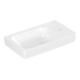 V&B Architectura Lavabo à main 48x27,5 cm, cuve à gauche, 1 trou, sans trop-plein, blanc-1