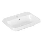 V&B Architectura Lavabo encastré 60x45 cm, avec trop-plein, blanc C+