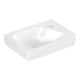 V&B Architectura lavabo mural 36x26 cm, gauche, 1 trou, trop-plein, blanc C+-1