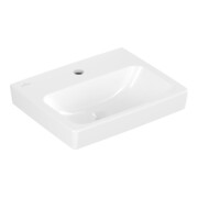 V&B Architectura Lavabo mural 45x36,5 cm, B avec 1 trou de robinet, sans trop-plein, blanc