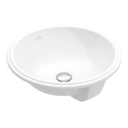 V&B Architectura Lavabo sous plan Ø 40 cm, rond, avec trop-plein, blanc-3