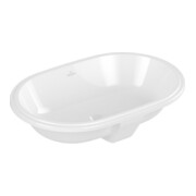 V&B Architectura Lavabo sous plan 57x37 cm, ovale, sans trop-plein, blanc C-plus