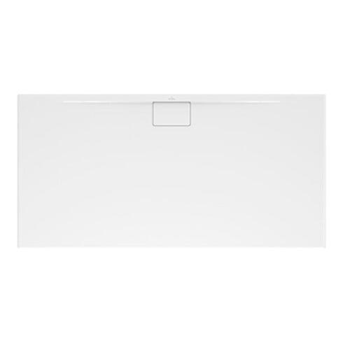 V&B Architectura Metalrim Bac à douche 160x80x4,8 cm, blanc
