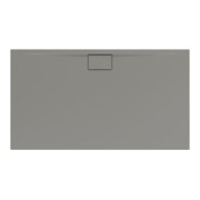 V&B Architectura Metalrim Bac à douche 160x90x4,8cm, gris